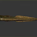 Spear Ancient Weapon Cold Weapon Medieval Item Medieval Weapon Sword Axe 3d model