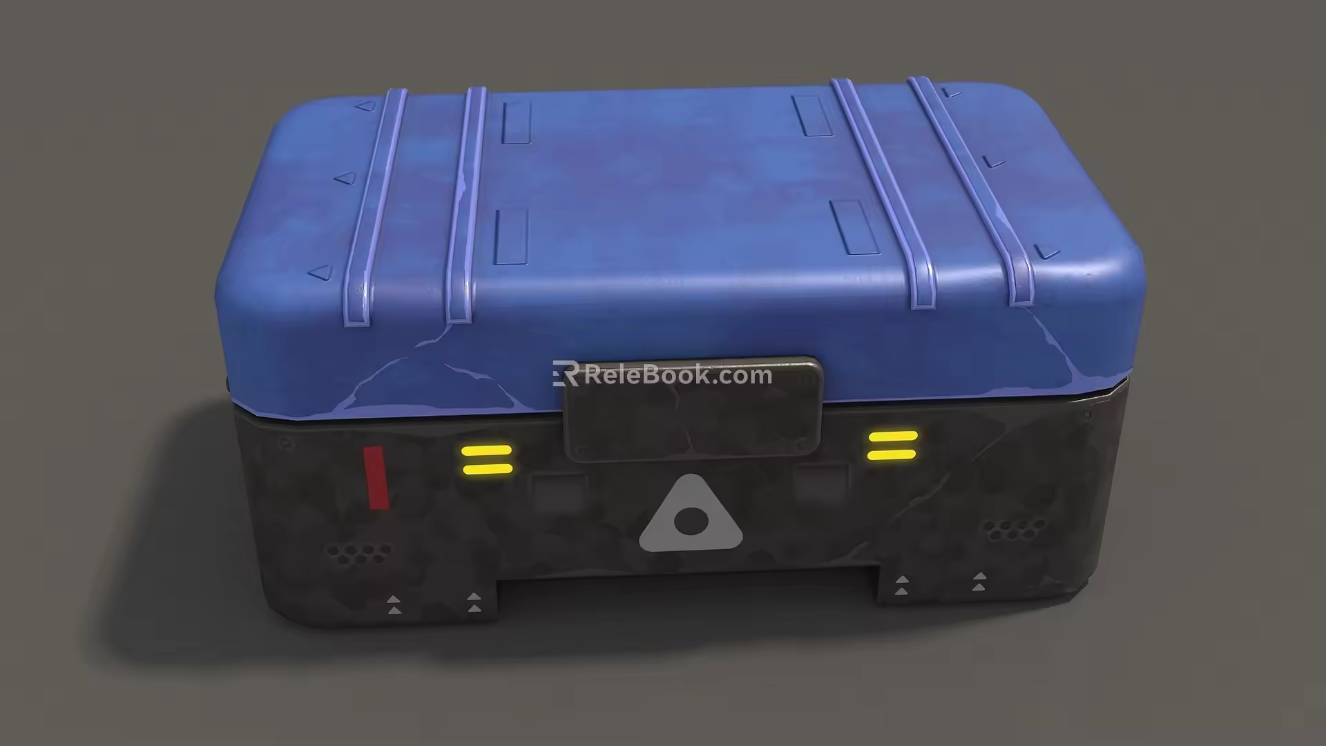 Toolbox booty box medicine box science fiction toolbox tool box plastic box weapon box ammunition box arms box luggage toolbox simple mold 3d model