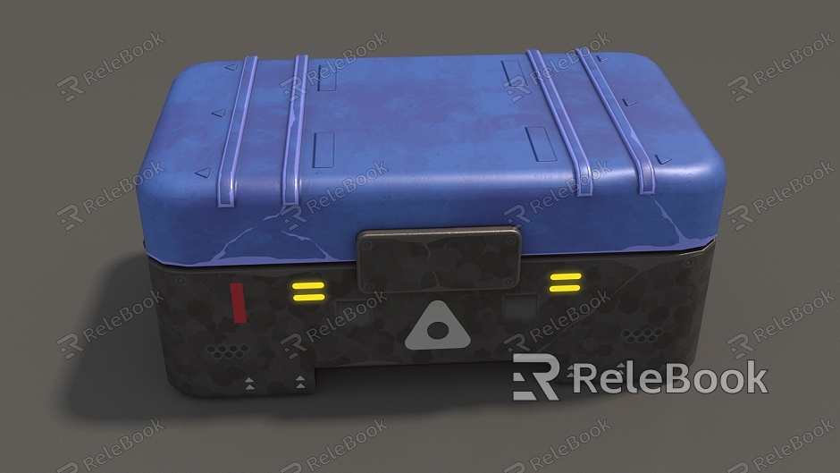 Toolbox booty box medicine box science fiction toolbox tool box plastic box weapon box ammunition box arms box box luggage toolbox simple mold model