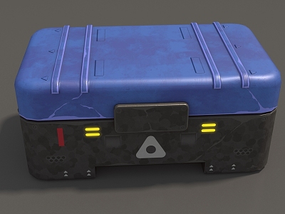 Toolbox booty box medicine box science fiction toolbox tool box plastic box weapon box ammunition box arms box luggage toolbox simple mold model