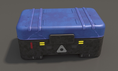 Toolbox booty box medicine box science fiction toolbox tool box plastic box weapon box ammunition box arms box luggage toolbox simple mold 3d model