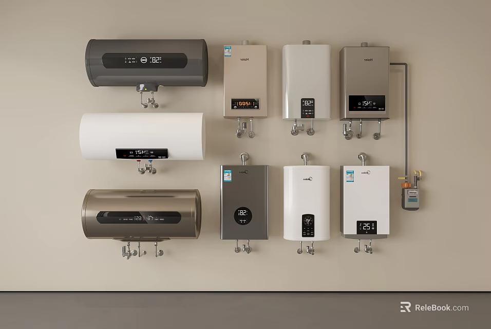 Wall Mounted Projection Monitoring Devices with Multiple Models and Features 3d model