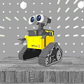 Modern Robot Toy Robot Decoration Robot Sculpture Decoration 3d model