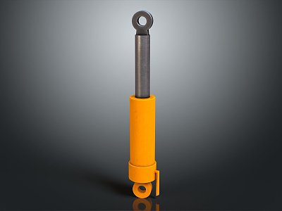 Modern Piston Plunger Piston Valve Key 3d model