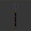 Scepter Ancient Scepter Walking stick Ancient walking stick 3d model