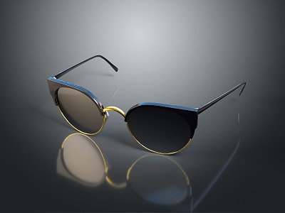 glasses sunglasses glasses near vision presbyopic glasses realistic 3d model