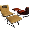 Modern recliner 3d model