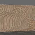 Parametric modeling panel modeling background wall wavy wood veneer wall panel 3d model