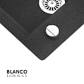 BLANCO ELON XL 6 S Black Kitchen Sink With Wire Rack And Drain