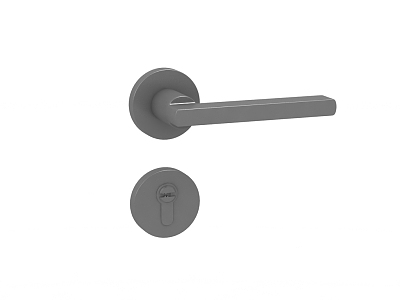 Modern Door Handle 3d model