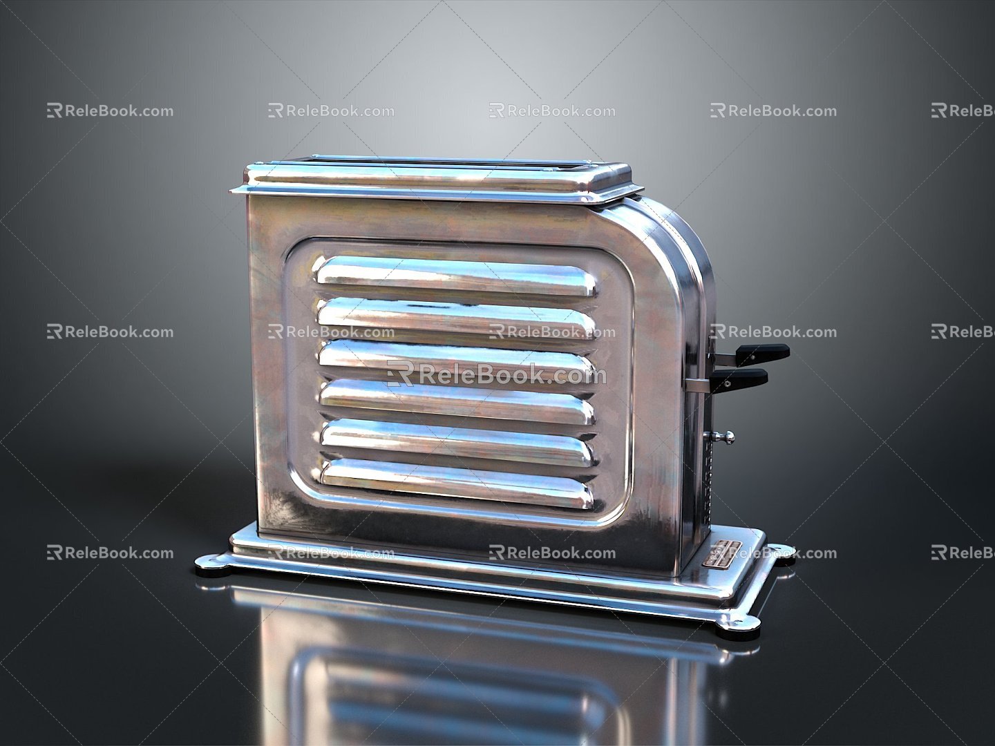 Toaster Toast Stove Toaster Oven Toaster Household Supplies 3d model