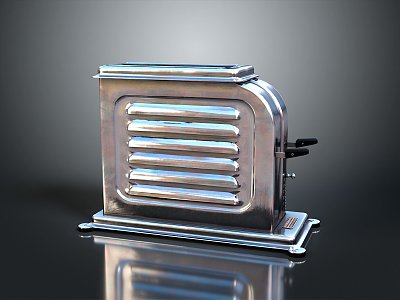 Toaster Toast Stove Toaster Oven Toaster Household Supplies 3d model