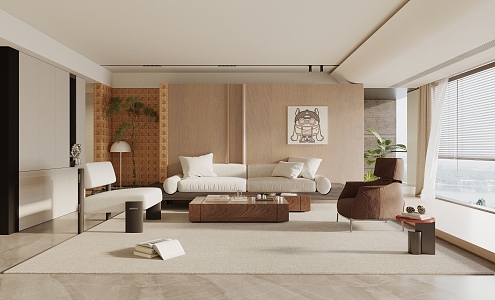 Living room 3d model