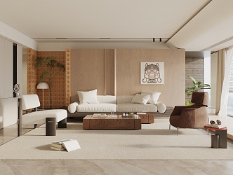 Living room 3d model