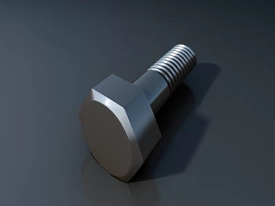 Modern Screw Hardware Phillips Screw 3d model