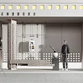 Modern Window 3d model