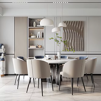 Modern Restaurant 3d model