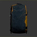 Blue And Yellow Versatile Travel Backpack For Everyday Storage And Use