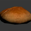 Artisan Freshly Baked Baguette With Golden Brown Crispy Crust And Surface Slits