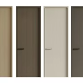 Sleek Hinged Doors In Various Colors With Modern Design And Wooden Finish