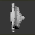 Gyro Battle Gyro Science Fiction Gyro Science Fiction Weapon Science Fiction Components High Tech Components 3d model