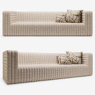 Modern Multiplayer Sofa 3d model