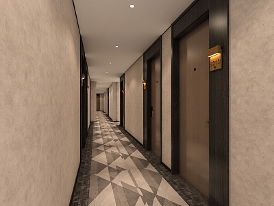 Corridor 3d model