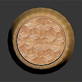Natural Bamboo Weave Storage Container With Woven Texture And Cylindrical Shape For Home Organizer