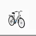Comfortable City Bicycle with Adjustable Seat Durable Tires and Lightweight Frame