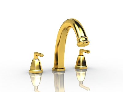 Modern faucet 3d model