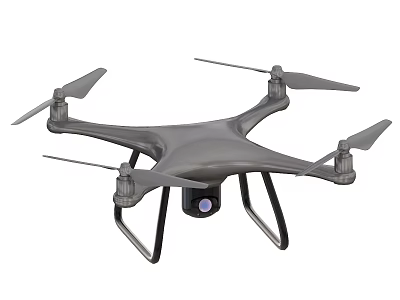 Advanced Quadcopter Drone With Camera Four Propellers And Stable Structure 3d model