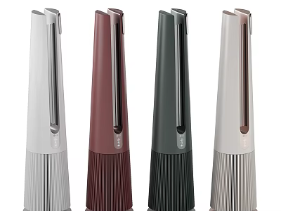 Air Conditioner Fans With Multiple Color Designs 3d model