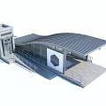 Subway Entrance Soviet-style Subway Entrance Chinese-style Subway Entrance 3d model