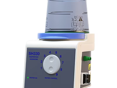 SH330 Vortex Mixer Device With Digital Display Control Panel And Knob 3d model