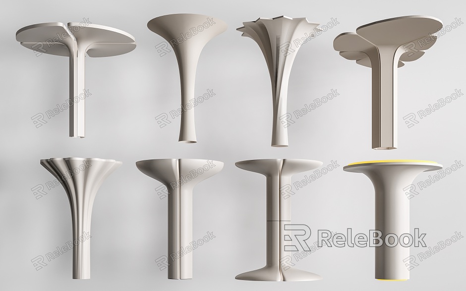 Modern Special-Shaped Column Modeling Column Decorative Column Art Modeling Column Modeling Decorative Column model