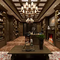 European-style wine cellar 3d model