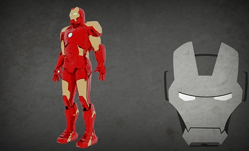 Game Movie Character Iron Man 3d model