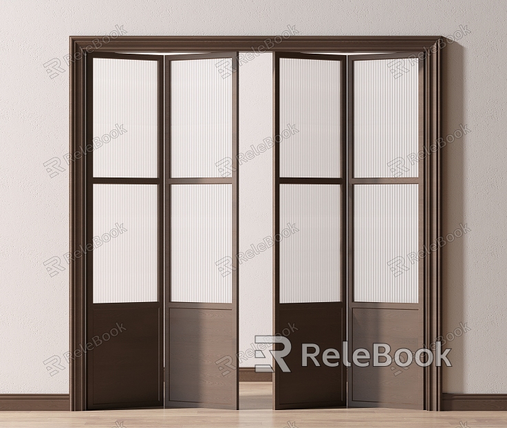 Folding door model