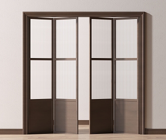 Folding door 3d model