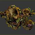 Elf Tree Demon Tree Monster Tree Man Tree Elf Monster Alien Monster 3d model