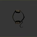 Modern gas mask sci-fi gas mask gas mask respirator 3d model