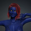 X-Men Magic Female Marvel 3d model