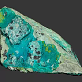 Vibrant Green Natural Stone Material With Polished Surface And Unique Texture For Home Decor Use