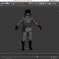 Imperial Cavalry Medieval Cavalry Assassin's Creed Warrior Soldiers Special Forces Low Face Number Low Model Simple Model Movie and TV Level Super Realistic Sub-Era 3d model
