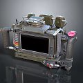Professional Electronic Device With Large Screen Control Modules And Metallic Frame