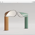 Modern table lamp 3d model