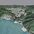 Mountain Mountain Big Mountain Map Mountain Satellite Map Mountain 3d model