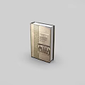 Constitution of the United States of America Book with People Illustration on Cover
