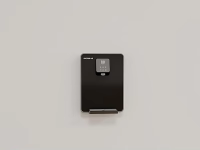 Smart Machine Somfy RF Wireless Control Device With Black Design For Home Automation 3d model