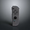 Ergonomic Computer Game Controller With Modern Gray Design And Responsive Buttons Analog Stick